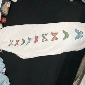 Butterfly sweats